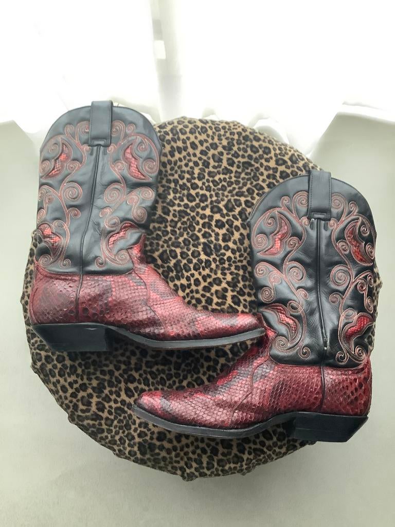 Sendra cowboy western laarzen maat 41, Ophalen of Verzenden, Gedragen, Rood, Hoge laarzen