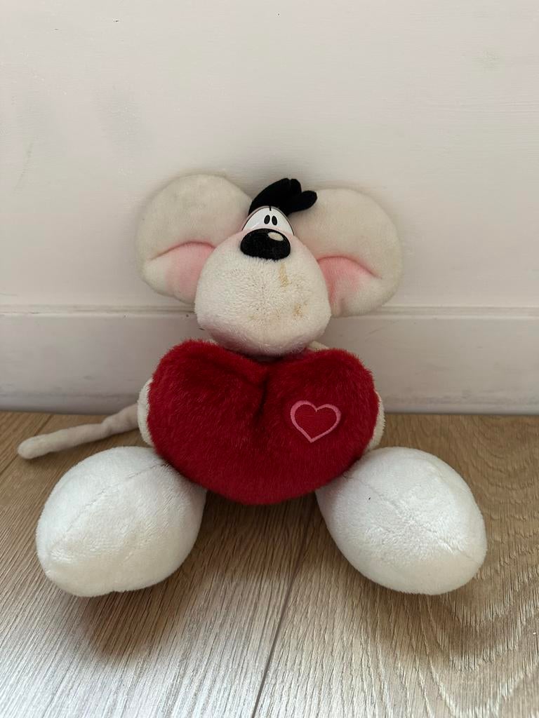 Diddl Knuffel met Hart - Leuk Cadeau!, Ophalen of Verzenden, Zo goed als nieuw, Overige typen