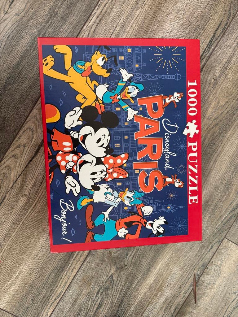 Disneyland Parijs Puzzel - Nieuw in Doos!, Hobby en Vrije tijd, Denksport en Puzzels, Ophalen, 500 t/m 1500 stukjes, Nieuw, Legpuzzel