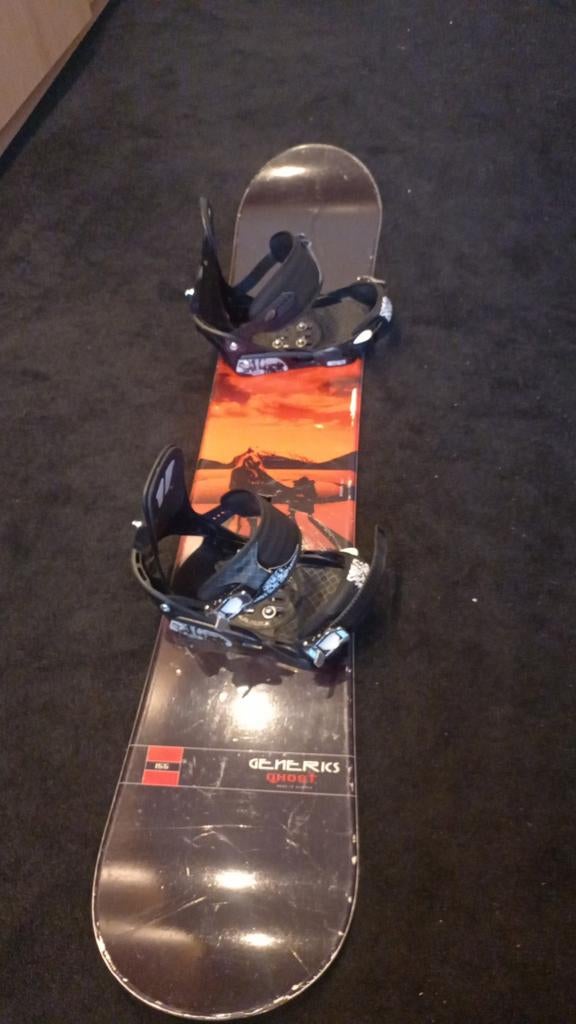 Snowboard 155, Sport en Fitness, Snowboarden, Ophalen of Verzenden, Gebruikt, Board