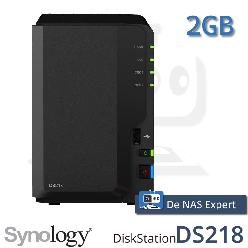 NAS Synology DS218 2GB refurbished