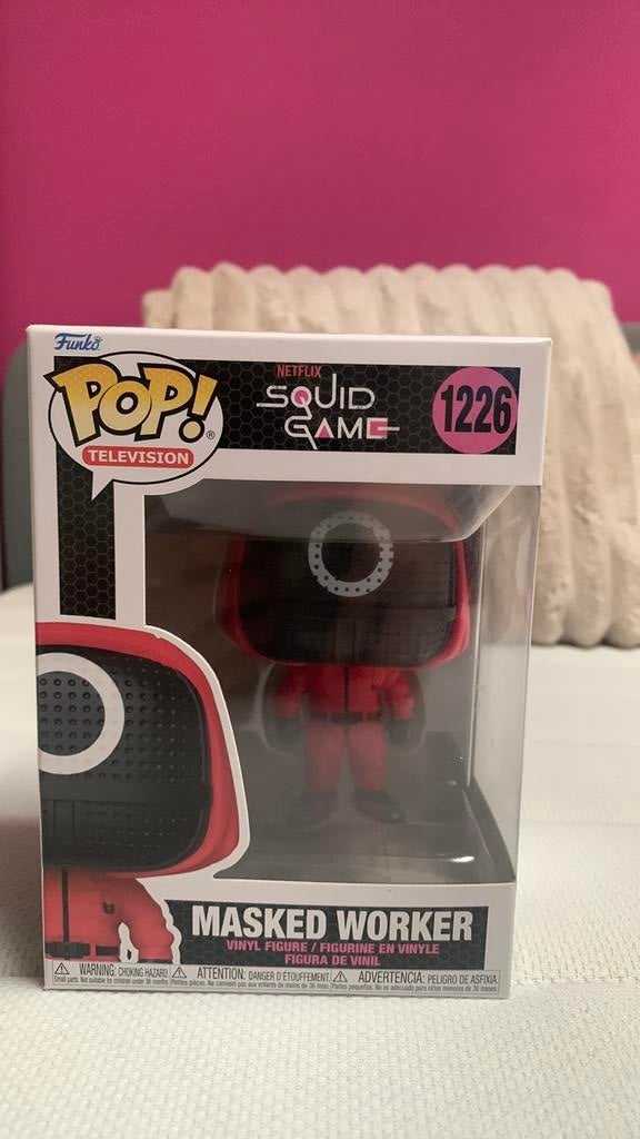 Squid game funko, Ophalen of Verzenden, Zo goed als nieuw
