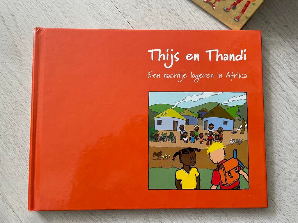 Thijs en Thandi: Een Nachtje Logeren in Afrika, Ophalen of Verzenden, Nieuw, Sprookjes
