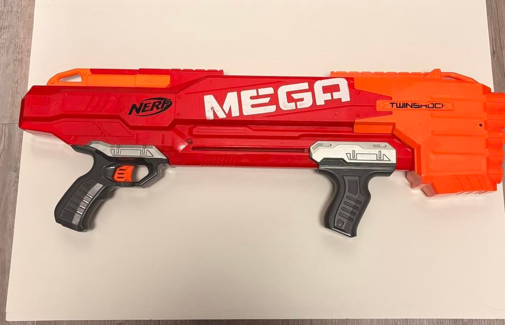 Nerf twinschok, Ophalen of Verzenden, Zo goed als nieuw