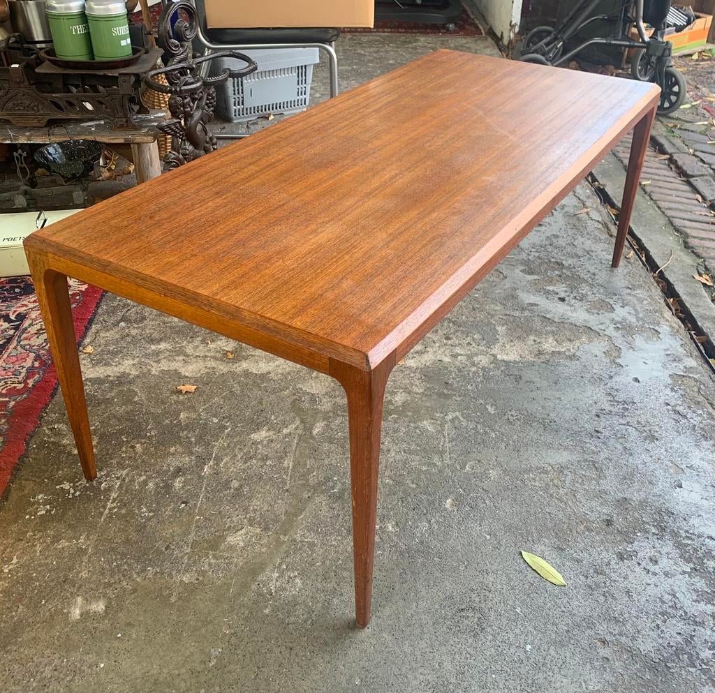 Salontafel van Johannes Andersen voor CFC Silkeborg Danmark., 100 tot 150 cm, Zo goed als nieuw, Rechthoekig, 50 tot 100 cm
