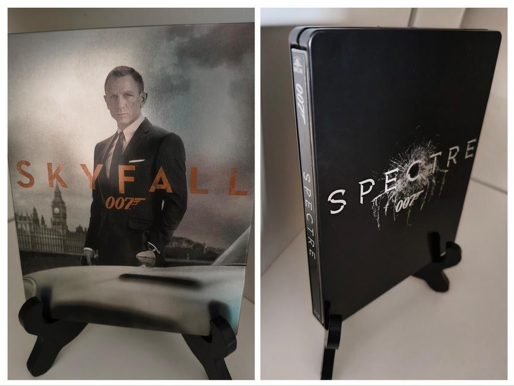 Skyfall + Spectre - Beide Blu-ray Steelbook ~ Daniel Craig, Cd's en Dvd's, Blu-ray, Ophalen, Zo goed als nieuw, Avontuur