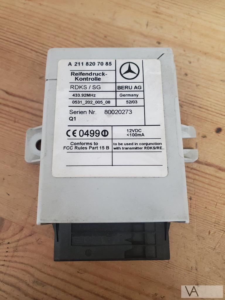 Mercedes E klasse W211 2002 - 2009 module bandenspanning €30, Auto-onderdelen, Ophalen of Verzenden, Gebruikt, Mercedes-Benz