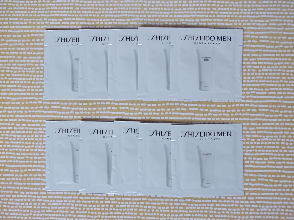 Shiseido Men Face Cleanser (20 proefjes), Ophalen of Verzenden, Nieuw, Gehele gezicht, Verzorging