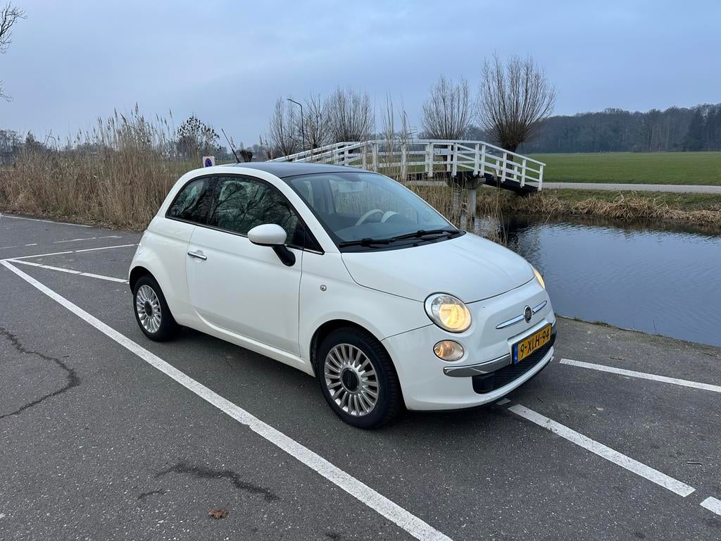 Fiat 500 1.2 C 2010 Wit, Auto's, Fiat, Particulier, Benzine, B, Hatchback, Handgeschakeld, Geïmporteerd, Wit, Voorwielaandrijving