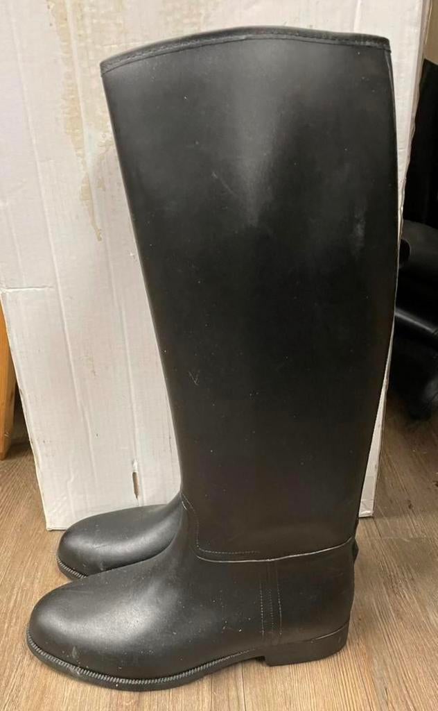 Rubber rijlaarzen maat 44 wide zwart Nieuw Gevoerd, Dieren en Toebehoren, Paardrijkleding, Ophalen of Verzenden, Nieuw, Dressuur