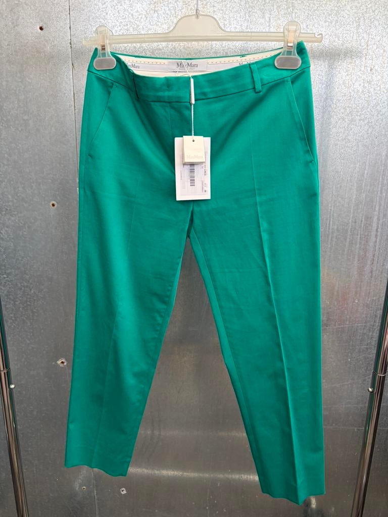 Max Mara menta lince broek pants 38 pantalon, Ophalen of Verzenden, Zo goed als nieuw, Maat 38/40 (M), Lang