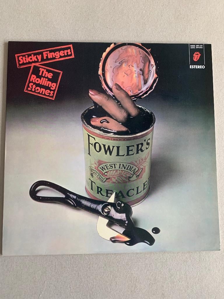 Rolling Stones - Sticky Fingers ( lp, Spaans), Cd's en Dvd's, Vinyl | Rock, Verzenden, Zo goed als nieuw, 12 inch, Poprock