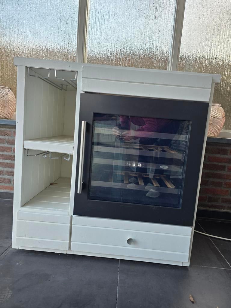 Boretti Wijnklimaatkast - Nieuwstaat, Ophalen, 15 tot 25 flessen, Nieuw, 75 cm of meer