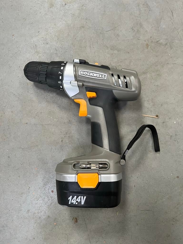Accu Schroeftol Rockwell, Doe-het-zelf en Verbouw, Gereedschap | Boormachines, Variabele snelheid, Ophalen of Verzenden, 400 tot 600 watt