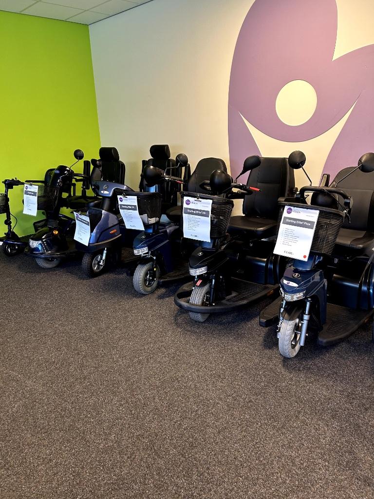 Scootmobiel OUTLET MAXVITAAL - Grote voorraad ocassions, Diversen, Overige merken, Gebruikt, Ophalen of Verzenden, 16 km/u of meer