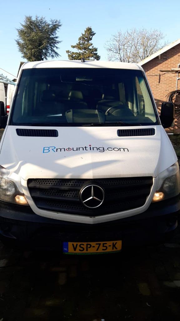 Mercedes-Benz Sprinter 2.1 CDI 120KW Multicab 2016 Wit, Auto's, Euro 5, Achterwielaandrijving, Start-stop-systeem, 4 cilinders