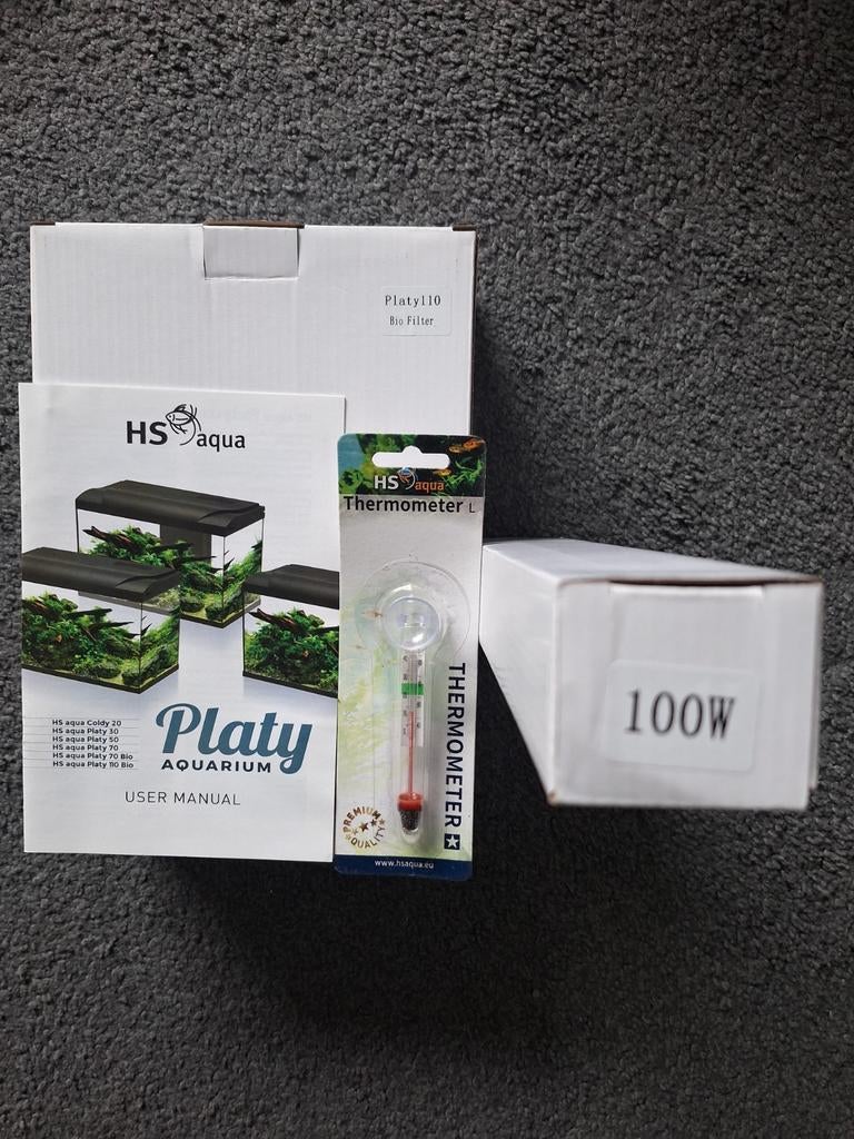 Helemaal nieuw voor hs aqua platy 110 bio filter thermometer, Ophalen, Nieuw