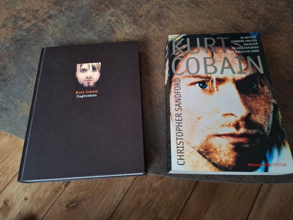Kurt Cobain Dagboeken + Biografie Sandford: nu 10,00 18 mei, Ophalen of Verzenden, Zo goed als nieuw, Alternative