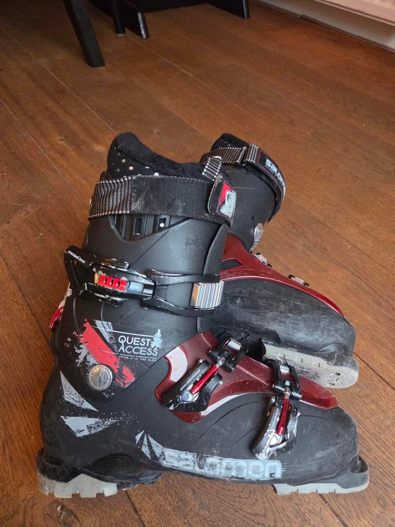 Salomon Quest Access heren skischoenen - maat 44, Sport en Fitness, Skiën en Langlaufen, Gebruikt, Schoenen, Skiën, Salomon, Ophalen of Verzenden