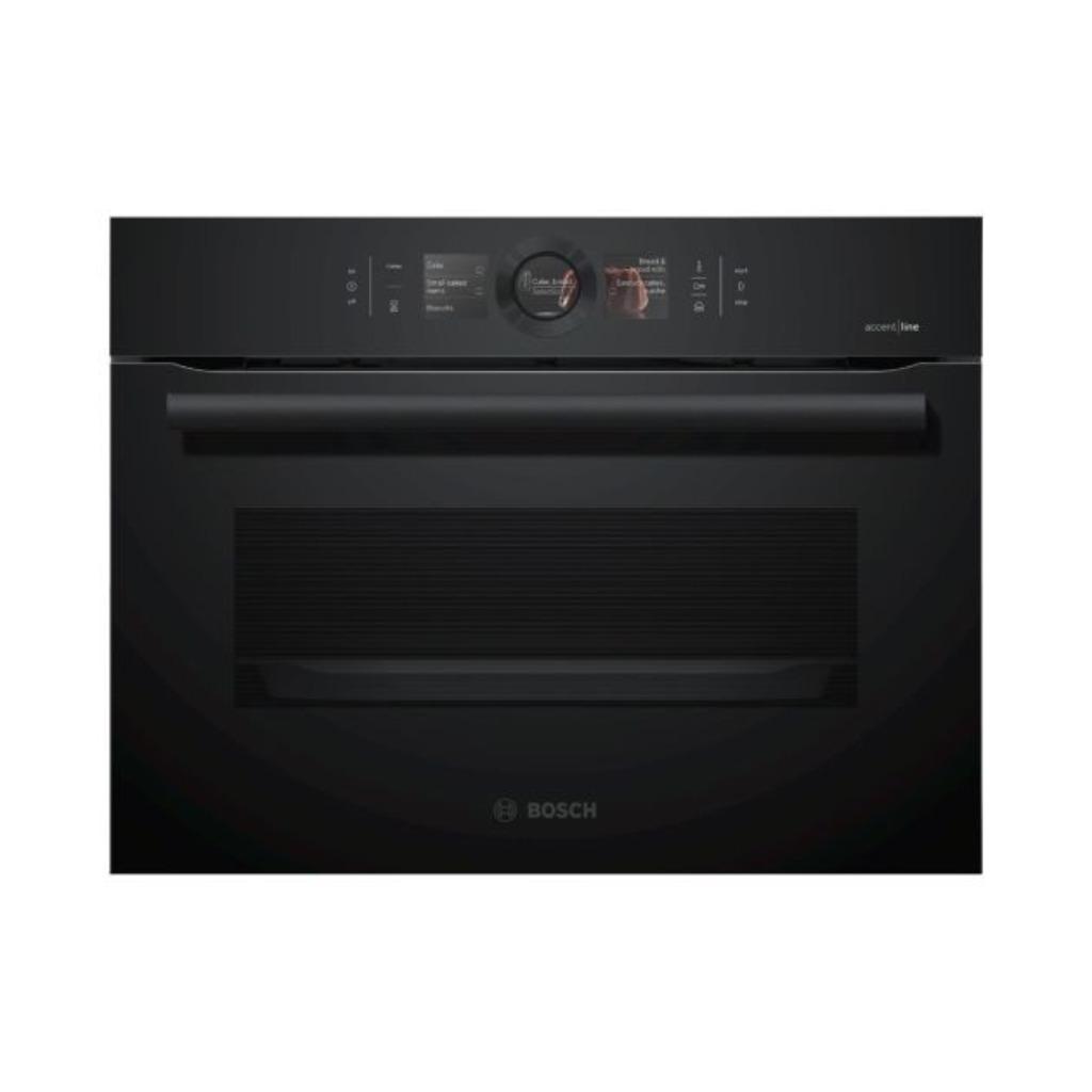 Bosch CSG856NC1 Combi-stoomoven, TouchDisplay, Nieuw in doos, Ophalen, Minder dan 45 cm, Hete lucht, Oven