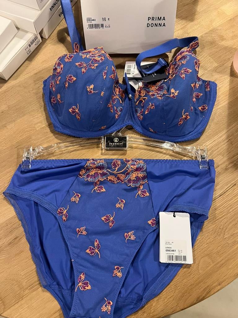 Prima donna bh maat 80E 80F NIEUW!! Nu €69,95, Ophalen of Verzenden, Blauw, BH