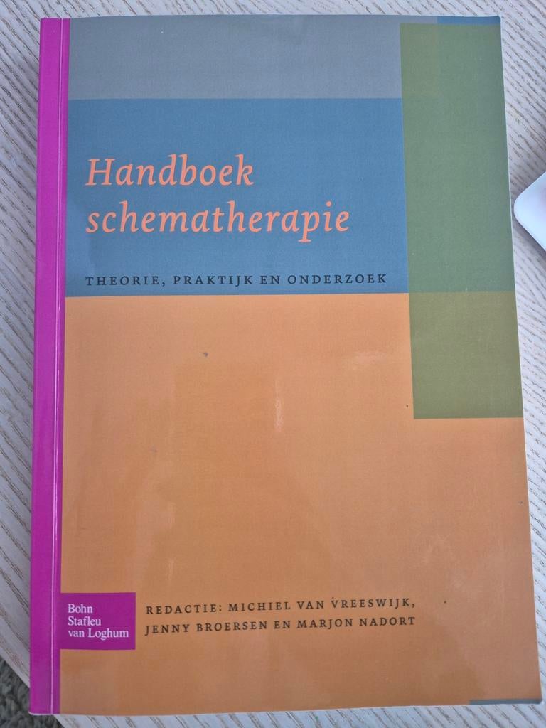 Handboek schematherapie, Ophalen of Verzenden, Zo goed als nieuw, Ontwikkelingspsychologie