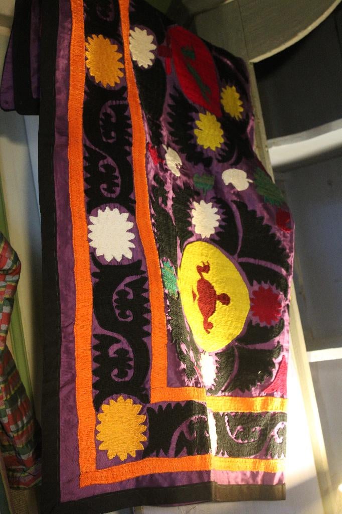 Antieke oude vintage suzani Uzbekistan Oezbekistan handwerk, Antiek en Kunst, Antiek | Kleden en Textiel, Ophalen