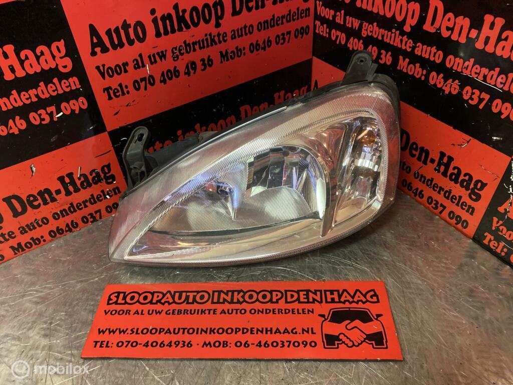 Opel Corsa Combo ('00-'03) Koplamp Links - 13195923, Gebruikt, Opel, Ophalen of Verzenden