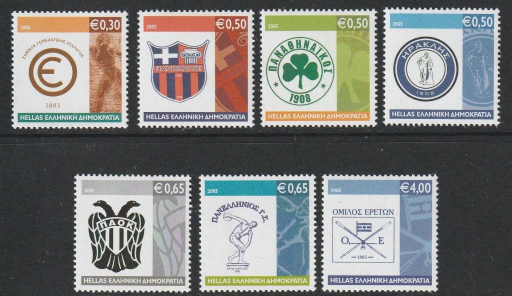 15-02 Griekenland MI 2327/33 postfris, Ophalen of Verzenden, Griekenland, Postfris