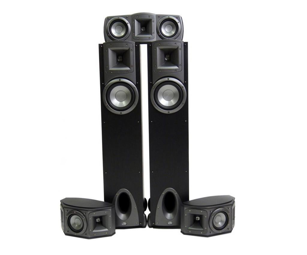 Klipsch Synergy F-1 Home Cinema Set – Complete Speakerset, 70 watt of meer, 5.1-systeem, Overige spelers, Ophalen