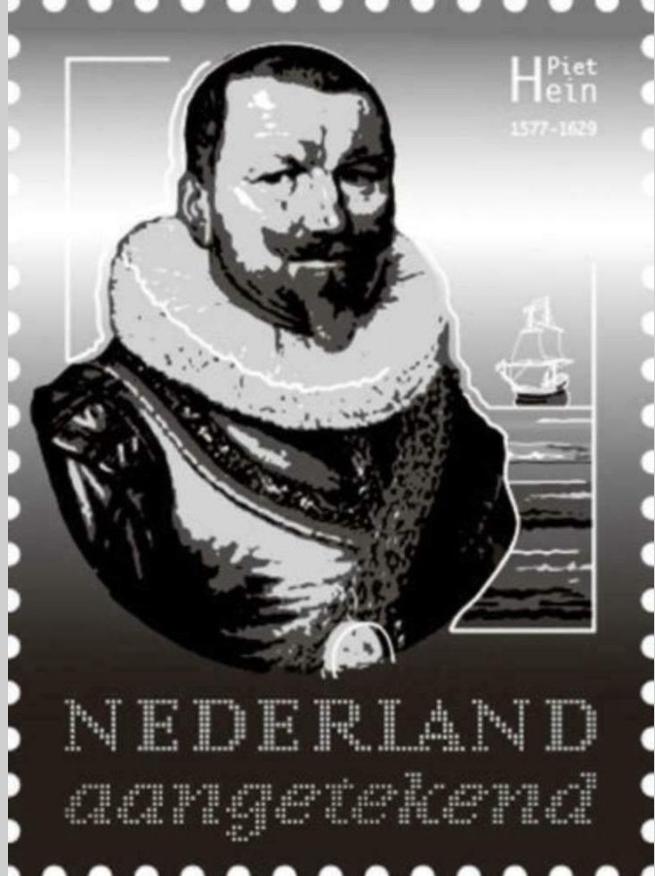 2012 Modern Zilveren postz. PF nvph 2878 Piet Hein Aanget., Postzegels en Munten, Ophalen of Verzenden, Na 1940, Postfris
