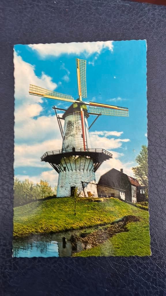 Molen de vlinder Enspijk, Ophalen of Verzenden, 1960 tot 1980, Ongelopen, Gelderland