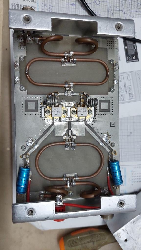 2 Meter Eindtrap - 120W Output, Telecommunicatie, Zenders en Ontvangers, Ophalen of Verzenden, Gebruikt