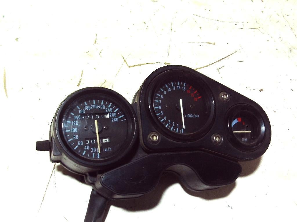 tellerset , cockpit  Suzuki GSXR 750 bj92-95  27191 km, Motoren, Onderdelen | Suzuki, Ophalen of Verzenden, Gebruikt