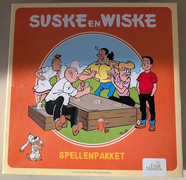 Suske en wiske Spellenpakket, Drie of vier spelers, Verzenden, Gebruikt, Fruit Masters