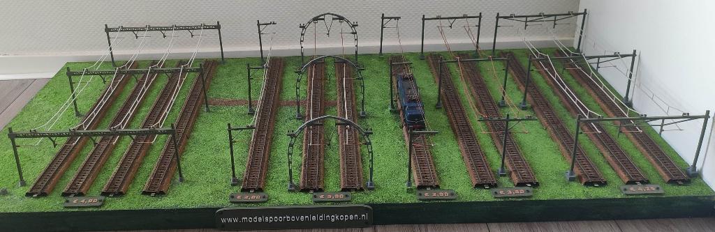 Modelspoor bovenleiding portalen schaal HO en N, Hobby en Vrije tijd, Modeltreinen | H0, Overige merken, Gelijkstroom of Wisselstroom