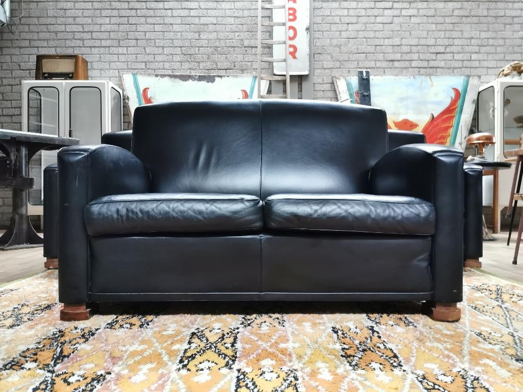 Poltrona frau tabarin sofa art deco, Ophalen of Verzenden, Zo goed als nieuw, 75 tot 100 cm