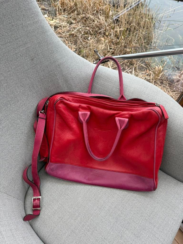 Officebag, Sieraden, Tassen en Uiterlijk, Ophalen of Verzenden, Zo goed als nieuw, Bruin