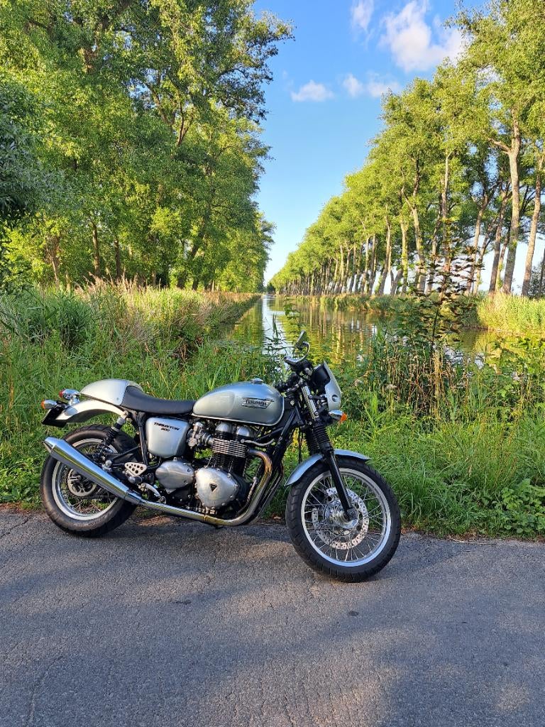 Truimph Thruxton 900, Motoren, Motoren | Triumph, 2 cilinders, Motorrijbewijs A, 900 cc, Particulier