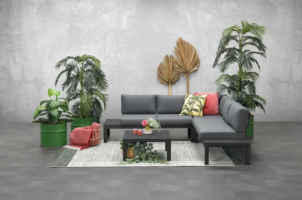 Loungeset Annabella – Showmodel! Van 899 voor 599 – OP=OP!, Tuin en Terras, Tuinsets en Loungesets, Zo goed als nieuw, Loungeset