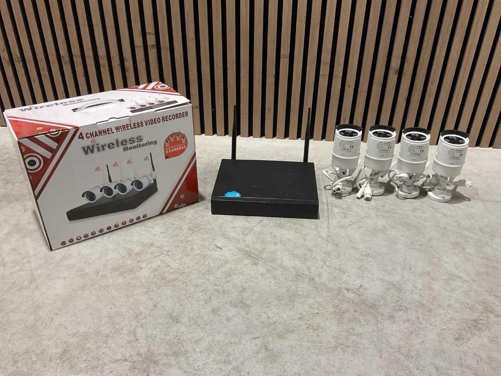 Wireless monitoring 1009 4mp wifi camera systeem nieuw ‼️, Ophalen, Nieuw
