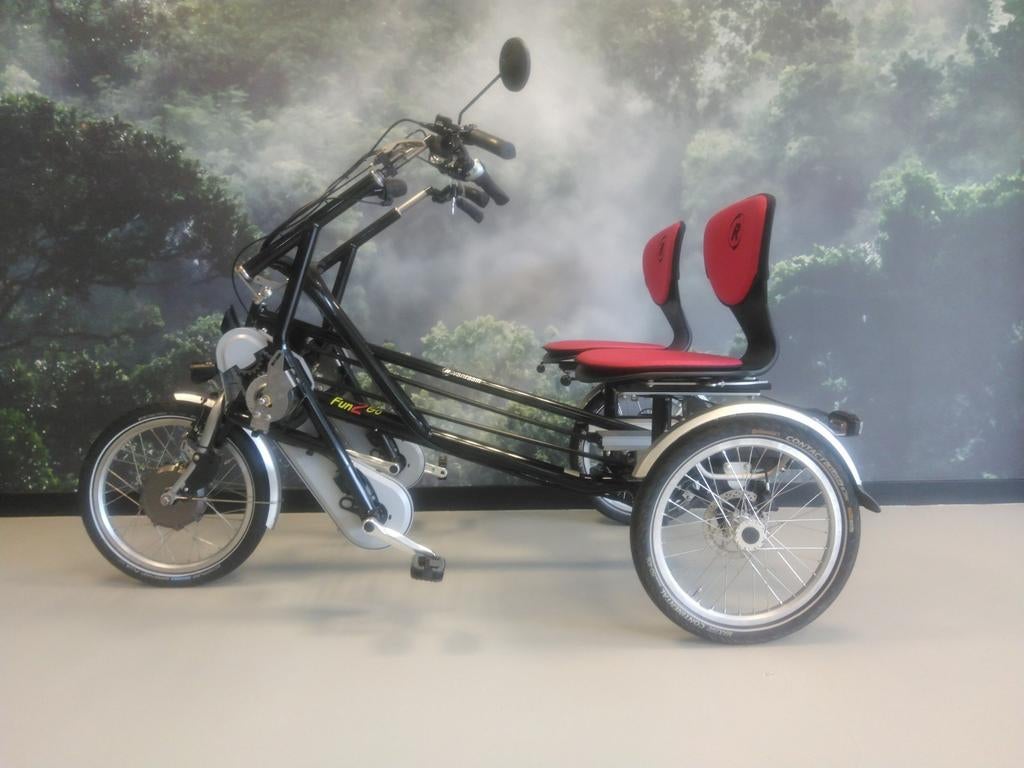 Van Raam Fun 2 Go duo fiets., Fietsen en Brommers, Fietsen | Driewielfietsen, Ophalen of Verzenden, Gebruikt