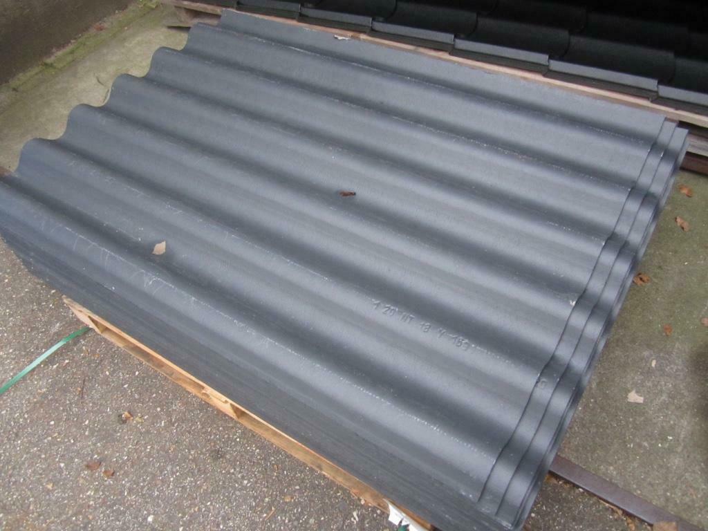 golfplaten owonit, Ophalen, Overige materialen, Zwart, Nieuw