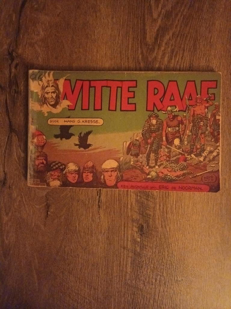 stripboeken De Witte Raaf, Eén stripboek, Ophalen of Verzenden, Gelezen, HANS G. KRESSE