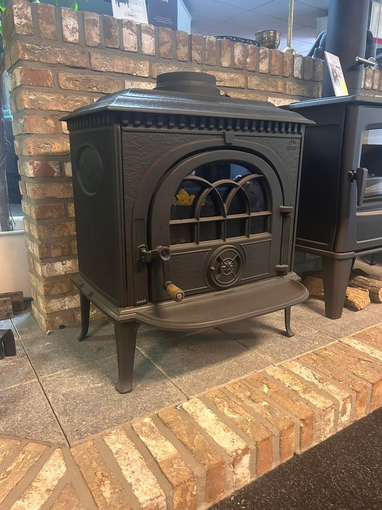 Jotul 8 occasion afhaalprijs., Ophalen, Gebruikt, Houtkachel, Vrijstaand