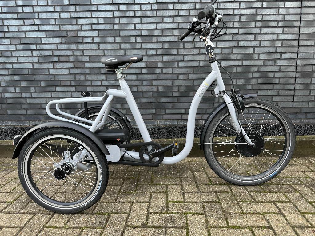 Elektrische Huka City maat  L, Fietsen en Brommers, Fietsen | Driewielfietsen, Ophalen of Verzenden, Gebruikt, Huka
