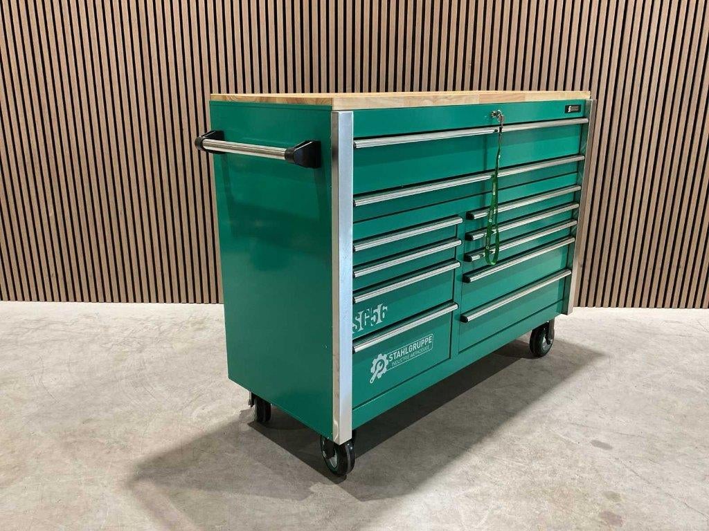 Stahlgruppe SG56 gevulde gereedschapswagen nieuw in doos ‼️, Doe-het-zelf en Verbouw, Gereedschapskisten, Ophalen, Gevuld, Nieuw