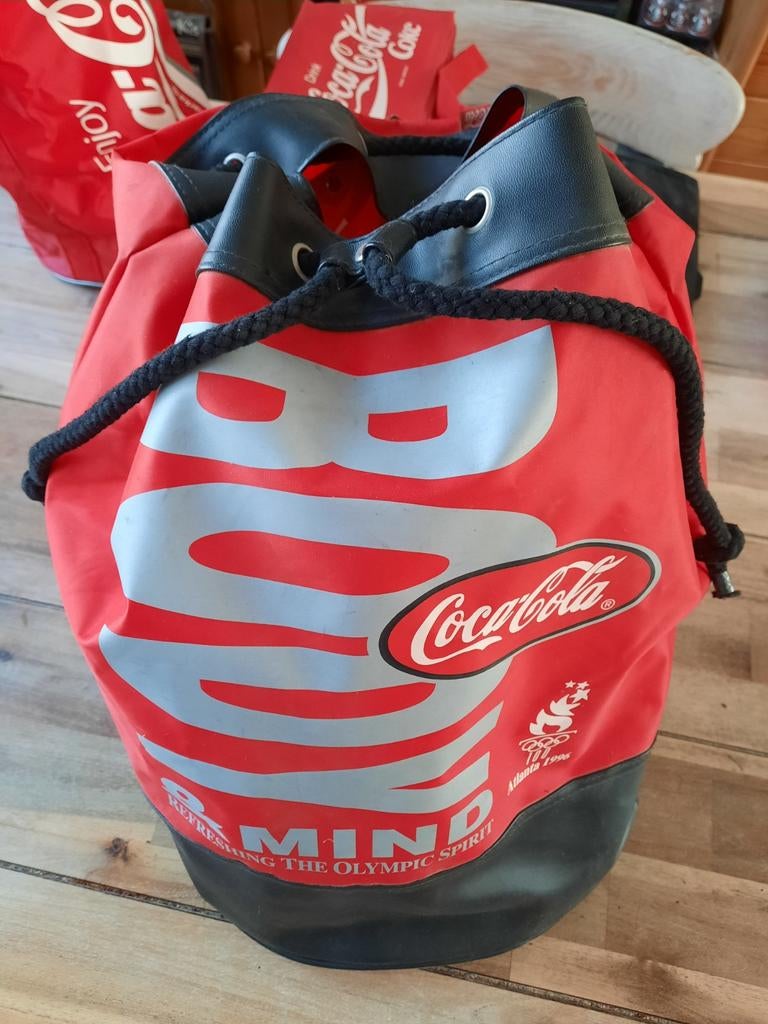 Coca-Cola Strandtas Olympische Spelen Atlanta 1996, Ophalen of Verzenden, Zo goed als nieuw