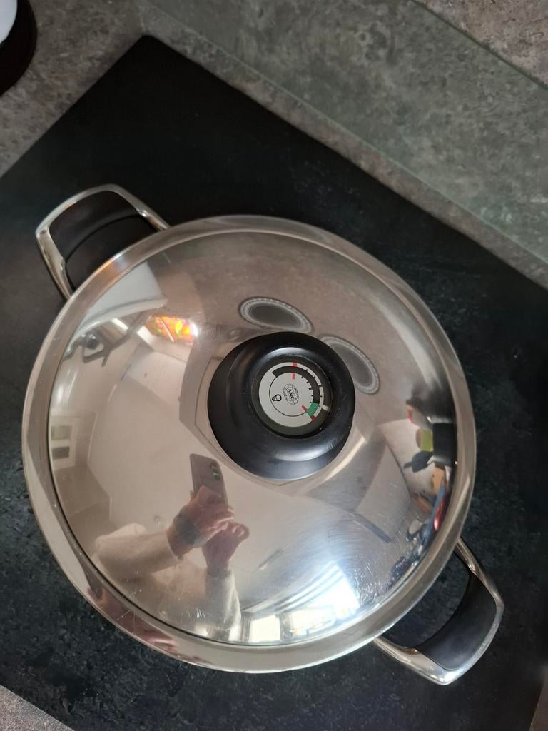 Amc Braad- Wokpan 3 ltr. 32 cm doorsnee, Ophalen of Verzenden, Wok