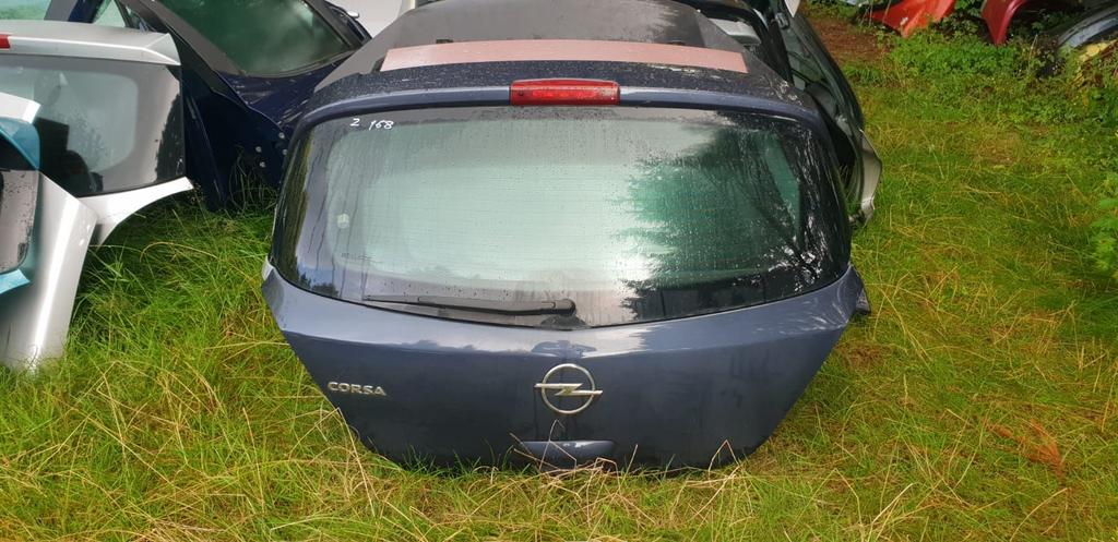 OPEL CORSA D ACHTERKLEP KLEUR CODE Z168, Auto-onderdelen, Carrosserie en Plaatwerk, Ophalen of Verzenden, Gebruikt, Achter, Achterklep